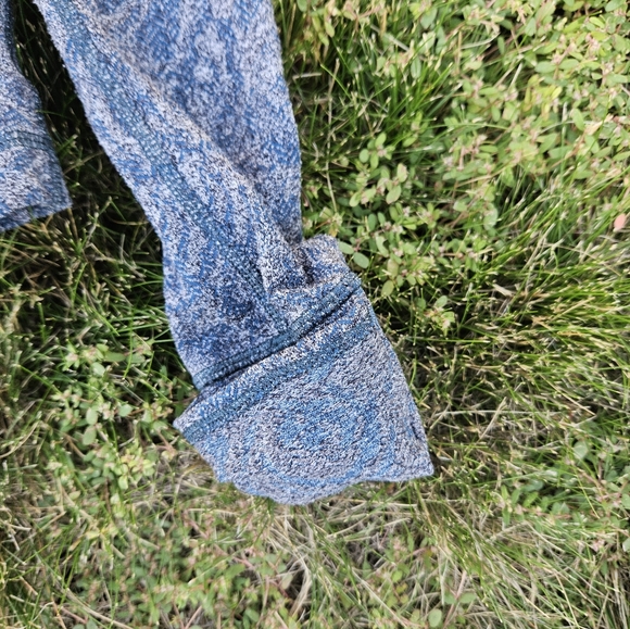 Lululemon Define Jacket sz 6 teal floral - Picture 4 of 9